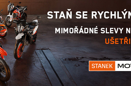 Staň se rychlým za méně peněz KTM