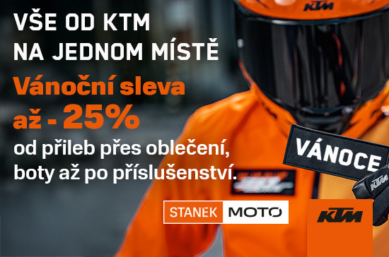 Vánoční sleva až 25% KTM BFR