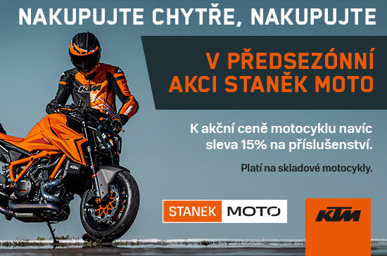 Předsezónní akce na motocykly BFR