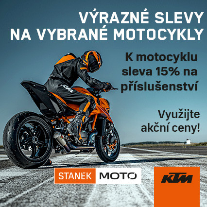 Akční nabídka motocyklů Stanek MOTO