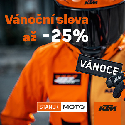 Vánoční slevy Stanek MOTO