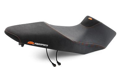 KTM Ergo rider's seat vyšší, vyhřívané